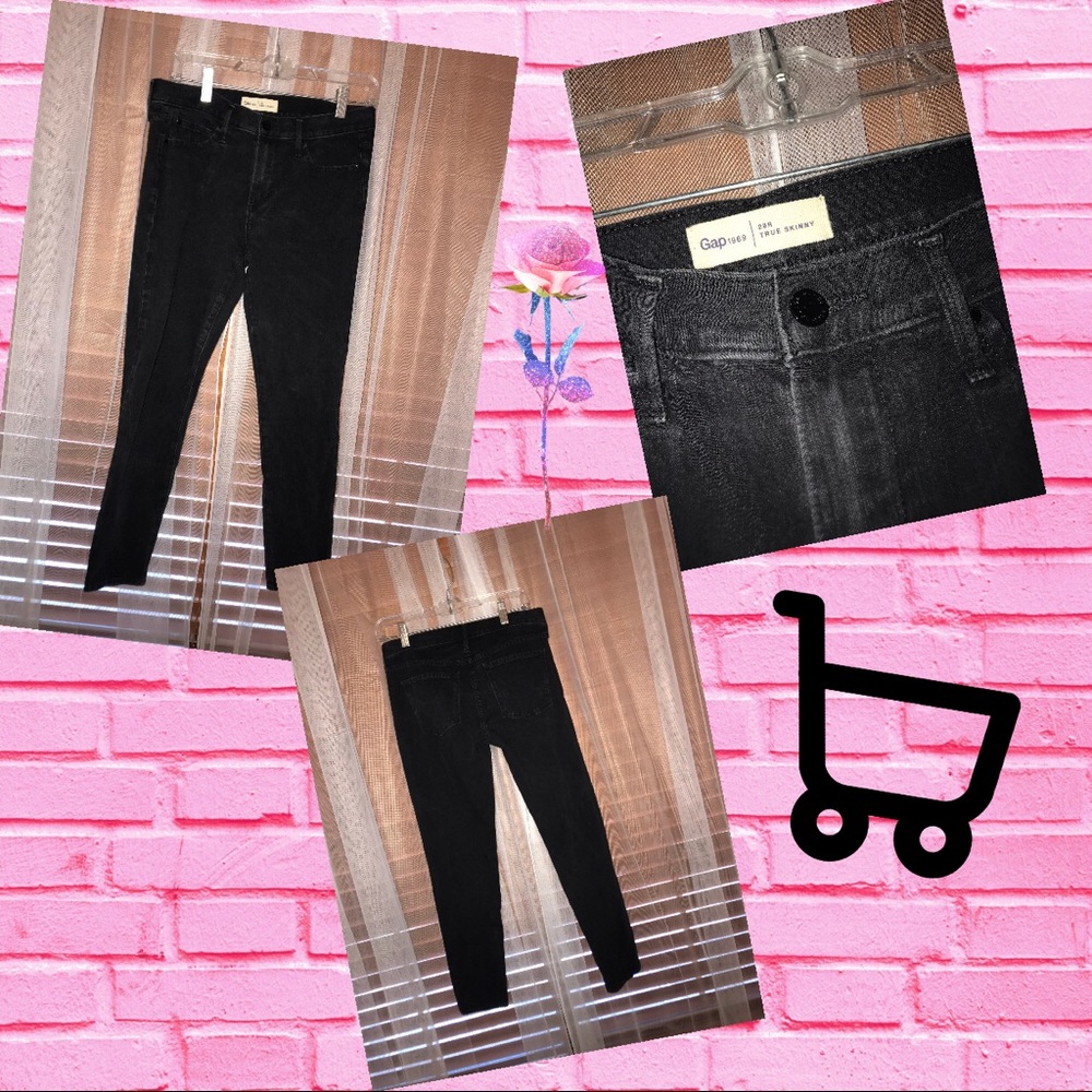 Black skinny jeans